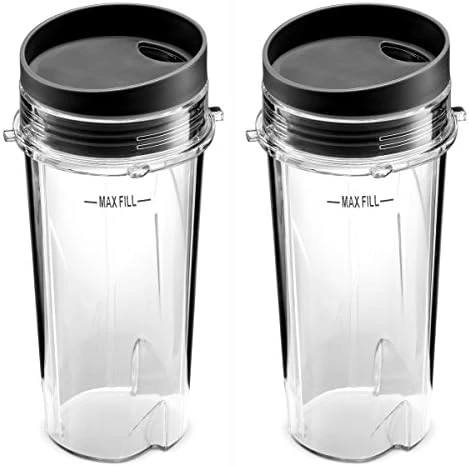 Ninja Single Serve 16-Ounce Cups Set By Preferred Parts (Pack Of 4) | Comparable With Nutri Ninja BL770 BL780 BL660 Professional Blender 8 Ninja Single Serve 16-Ounce Cups Set By Preferred Parts (Pack Of 4) | Comparable With Nutri Ninja BL770 BL780 BL660 Professional Blender - Image 6