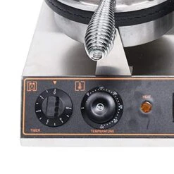 Ommercial Ice Cream Cone Waffle Maker Machine, Electric Stainless Steel Nonstick Coating Surface Egg Roll Machine With Adjustable Temperature And Time Control 1200WX2 9 Ommercial Ice Cream Cone Waffle Maker Machine, Electric Stainless Steel Nonstick Coating Surface Egg Roll Machine With Adjustable Temperature And Time Control 1200WX2 -Wilton Shop 51ZksDA2LWL