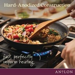 Anolon Advanced Hard Anodized Nonstick Grill Pan / Griddle And Roaster - 11 Inch, Gray -Wilton Shop 51alUeBEFEL