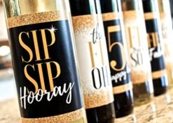 6 Premium 50th Birthday Wine Bottle Labels Or Stickers Present, Bday Gifts For Her, Fifty Never Looked So Good, Funny Fifty Black & Gold Party Decorations Supplies For Friend, Wife, Girl, Mom 8 6 Premium 50th Birthday Wine Bottle Labels Or Stickers Present, Bday Gifts For Her, Fifty Never Looked So Good, Funny Fifty Black & Gold Party Decorations Supplies For Friend, Wife, Girl, Mom -Wilton Shop 51aokexym2L