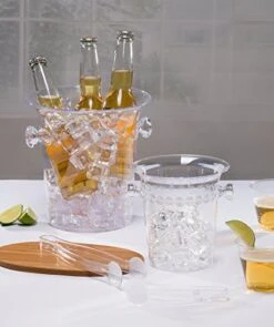 Lastic 4 Quarts | Clear | 1 Pc Ice Bucket