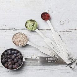 12Piece Stainless Steel Measuring Cups And Measuring Spoon Set With 4 Mixing Bowls -Wilton Shop 51b0V7kvgEL