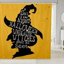 Pumpkin Lantern Bathroom Shower Curtain Sets Black Bats Halloween Decoration,Gothic Spooky Ghost Fabric Shower Curtain For Kids Toddlers,Cartoon Candle Candy Shower Curtain 72" Wx84 L -Wilton Shop 51b8ZCX4HL. AC