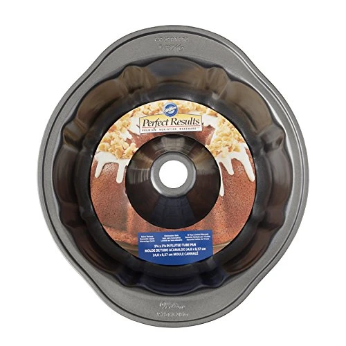 Wilton Perfect Results Premium Non-Stick 9-Inch Fluted Tube Pan & Perfect Results Premium Non-Stick Bakeware Muffin Pan & Cupcake Pan, 12-Cup, Steel 5 Wilton Perfect Results Premium Non-Stick 9-Inch Fluted Tube Pan & Perfect Results Premium Non-Stick Bakeware Muffin Pan & Cupcake Pan, 12-Cup, Steel - Image 3