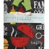 Grill King Barbecue Print Vinyl Flannel Backed Tablecloth, Novelty Grilling Design Waterproof Patio, Indoor Outdoor Tablecloth, 60 Inch X 84 Inch Oblong/Rectangle 2 Grill King Barbecue Print Vinyl Flannel Backed Tablecloth, Novelty Grilling Design Waterproof Patio, Indoor Outdoor Tablecloth, 60 Inch X 84 Inch Oblong/Rectangle -Wilton Shop 51bCQNURsPL
