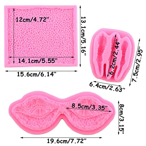 Dragon Silicone Fondant Molds Dinosaur Claws Skin Eyes Cake Decorating Mold For Cake Candy Chocolate Baking Set Of 3 4 Dragon Silicone Fondant Molds Dinosaur Claws Skin Eyes Cake Decorating Mold For Cake Candy Chocolate Baking Set Of 3 - Image 2