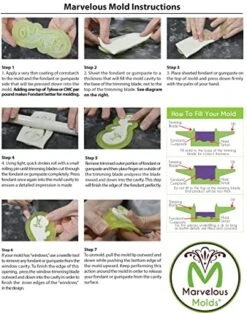 Gathered Bow Silicone Mold For Cake Decorating With Fondant, Gum Paste And More