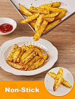 200 Pcs Parchment Paper Baking Sheets, 12x16 Inch Non-Stick Precut Baking Parchment, Suitable For Baking Grilling Air Fryer Steaming Bread Cup Cake Cookie And More (White) -Wilton Shop 51cPS0bWU0L