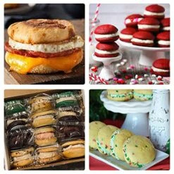 Silicone Muffin Top Pans - Whoopie Pie Pan 3" Round Silicone Baking Pan For English Muffins, Whoopie Pies, Corn Bread, Egg Bites, Tarts 2 Pack -Wilton Shop 51cV18TQY1L