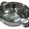 32 Cm Shabu Shabu Dual Sided Hot Pot With Divider