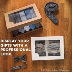 Cookie Cake Shop White Gift Boxes With Clear Window (12-Pack) Paper DIY Craft Storage | For Cookies, Goodies, Sweet Treats, T-Shirts, Gifts, Baked Goods | Hobbies, Crafter, & Other Small Favors -Wilton Shop 51d4EA4lqKL