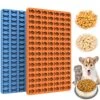Silicone Dog And Cat Treat Molds,(2 Pack) Non-Stick Food Grade Silicone Molds For Chocolate, Candy,Cookies,Biscuit, Jelly, Ice Cube, Hademade Dog Treat Molds(Bones And Fishes 2 Pack) -Wilton Shop 51d4rybCQWL