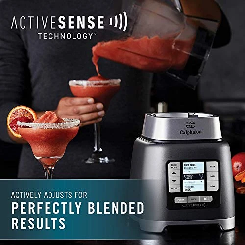 Blender For Shakes, Smoothie, Salsa, Milkshake, Frozen Drinks, And Juices With 68-oz BPA-Free Tritan Jar And 24-oz Portable Blender Bottle, ActiveSense 1200-Watt Motor, Dark Stainless Steel 5 Blender For Shakes, Smoothie, Salsa, Milkshake, Frozen Drinks, And Juices With 68-oz BPA-Free Tritan Jar And 24-oz Portable Blender Bottle, ActiveSense 1200-Watt Motor, Dark Stainless Steel - Image 3