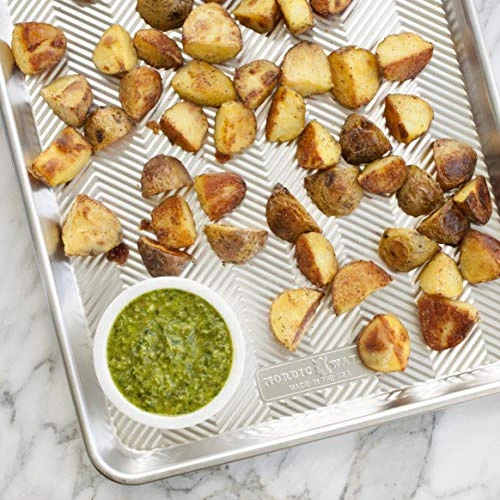 Nordic Ware Half Sheet Prism Baking, 2 Pack, Natural 4 Nordic Ware Half Sheet Prism Baking, 2 Pack, Natural - Image 2