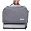 Toaster Dust Cover With 2 Pockets And Top Handle, Compatible With Cuisinart 2 Slice Toaster, Dust And Fingerprint Protection, Machine Washable, Grey -Wilton Shop 51dqJzUIBVL