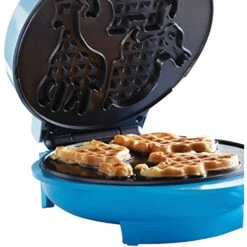 Animal Shape Waffle Maker Machine, Non-Stick, Blue -Wilton Shop 51e4iGvBWxL