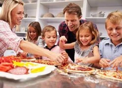 Cooking With Kids - Pasta & Pizza Party! - Beginner's Pasta & Pizza Making Gift Set For Children + Bonus Storage Tote! - And Online Virtual Class Tutorials! From Makers Of Pancake Party -Wilton Shop 51e8r4BEfSL