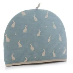 Stargazing Hare Teacosy 6 Cup Blue, Polyester