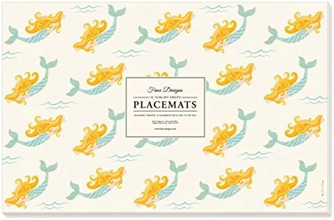 Mermaid 25 Count Designer Paper Placemats Easy Elegant Casual Entertaining 9 Mermaid 25 Count Designer Paper Placemats Easy Elegant Casual Entertaining - Image 7