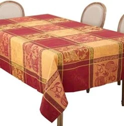 Collection Thanksgiving Holiday Design Jacquard Cotton Blend Table Décor, 72", Multi -Wilton Shop 51f9QwibhlL. AC