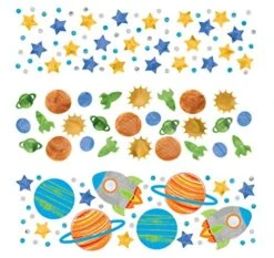 AMSCAN Blast Off Birthday Value Pack Confetti | 1.2 Oz. | Multicolor | 1 Pack