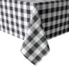 60 X 120 Inch Checkered Tablecloth Rectangle - Stain Resistant, Spillproof And Washable Gingham Table Cloth For Outdoor Picnic, Kitchen And Holiday Dinner, Black And White 2 60 X 120 Inch Checkered Tablecloth Rectangle - Stain Resistant, Spillproof And Washable Gingham Table Cloth For Outdoor Picnic, Kitchen And Holiday Dinner, Black And White -Wilton Shop 51fkev4KRUL