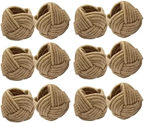 Wood Napkin Rings - Set Of 12 - Handmade Dining Table Napkin Holder - Classic Everyday Harvest Autumn Fall Thanksgiving Holiday Christmas Festive Party Gift Farmhouse Décor -Dark Natural 9 Wood Napkin Rings - Set Of 12 - Handmade Dining Table Napkin Holder - Classic Everyday Harvest Autumn Fall Thanksgiving Holiday Christmas Festive Party Gift Farmhouse Décor -Dark Natural - Image 7