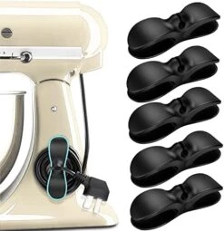 IFLYTEL Upgraded Cord Organizer For Appliances, 5 PCS Soft Silicone Material Cord Wrapper Holder For Most Kitchen Appliances Stick On Toaster, Air Fryer, Coffee Maker, Pressure Cooker -Wilton Shop 51gb9jsi8qL. AC