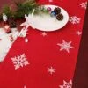 Embroidered Christmas Holiday Snowflake Table Runner, Rectangular 14 X 90 Inch 2 Embroidered Christmas Holiday Snowflake Table Runner, Rectangular 14 X 90 Inch -Wilton Shop 51hC3nlj1jL