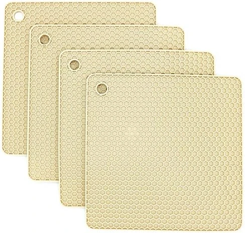 Silicone Trivets For Hot Dishes, Pots And Pans, Hot Pads For Kitchen, Black Silicone Pot Holders, Silicone Mats For Kitchen Counter, Non Slip Heat Resistant Mat, Flexible Trivet Mat Set 4 17 Silicone Trivets For Hot Dishes, Pots And Pans, Hot Pads For Kitchen, Black Silicone Pot Holders, Silicone Mats For Kitchen Counter, Non Slip Heat Resistant Mat, Flexible Trivet Mat Set 4 - Image 15