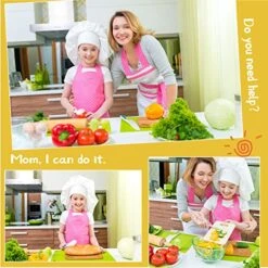 FGSAEOR Toddler Knife Set (6 PCS), Montessori Kitchen Tools For Real Cooking And Knives Cutting, Kids Safe Plastic Knife Include Wooden Knife, Wavy Chopper Knife, Potato Slicers, Serrated Edge Knives -Wilton Shop 51hHZHlbIXL