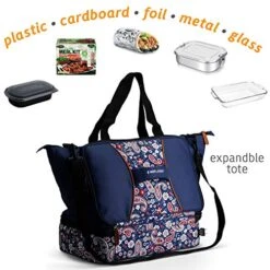 HotLogic 16801170-BPSL Food Warming Tote Casserole Carrier Plus 120V, Blue Paisley 16 HotLogic 16801170-BPSL Food Warming Tote Casserole Carrier Plus 120V, Blue Paisley -Wilton Shop 51hIl9Cs2vL