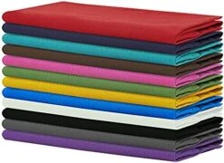 - Pack Of 12-100% Cotton Oversized Dinner Napkins 50 CM X 50 CM (20 In X 20 In), Purple - Heavy Weight Fabric For Daily Use With Mitered Corners Finish, Purple -Wilton Shop 51hIxrZoMmS. AC