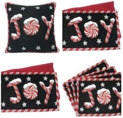 Rk Botanical Fleur Dining Table Tapestry Bundle - Set Of 8 Pieces Mughal Floral Ornate Colorful Black Cotton Linen Decor - 4 Placemats, 2 Table Runners, 2 Throw Pillow Covers (18197) 25 Rk Botanical Fleur Dining Table Tapestry Bundle - Set Of 8 Pieces Mughal Floral Ornate Colorful Black Cotton Linen Decor - 4 Placemats, 2 Table Runners, 2 Throw Pillow Covers (18197) -Wilton Shop 51hJHGgYOL. AC