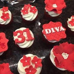 3D Number 0-9 Letter Silicone Molds With 20Pcs Lollipop Sticks, Sugarcraft Chocolate Candy Fondant Mold Candle Resin Cake Decoration Tools For Baby Shower, Birthday Party, Anniversary -Wilton Shop 51hQtl3OSwL