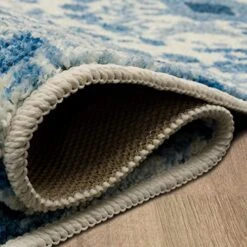 Mohawk Home Damask Tile Casual Ornamental Navy Blue 1' 8" X 2' 6" Kitchen Mat Perfect For Living Room, Dining Room, Office -Wilton Shop 51hXzC32NCL