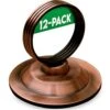 Place Card Holder (12 Pack) Antique Copper – Beautiful Rustic Table Cardholder For Wedding Tabletop Banquet Menu Holders Bronze Clip Table Reserved Seat Number Recipe Holder Restaurants Weddings Party -Wilton Shop 51hsS72oTtL