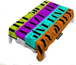 Seashells On Sand Table Cloths Rectangle Tropical Beach Marine Nature Starfish Sea Star Wave Sand Tablecloths Decoration 50X72 Inch Polyester For Outdoor Indoor Home Party Picnic -Wilton Shop 51hzqJyzW9L. AC