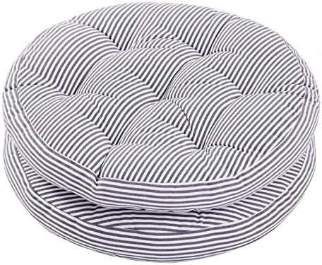 Chair Cushions 22"x22" Square Windows Pad For Adults Seating Pillows Set Of 2, Beige 13 Chair Cushions 22"x22" Square Windows Pad For Adults Seating Pillows Set Of 2, Beige - Image 11