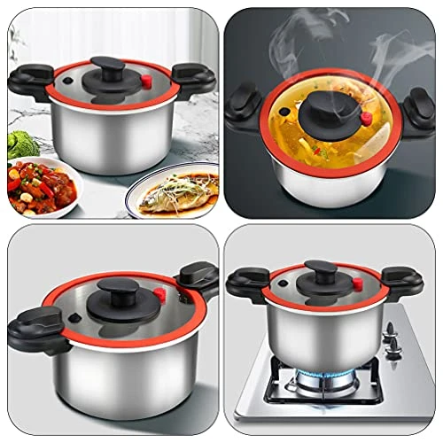 EMOTON Electric Pressure Cooker Pressure Air Fryer Power Pressure Cooker For Slow Cooker Rice Cooker Steamer Saute 4 EMOTON Electric Pressure Cooker Pressure Air Fryer Power Pressure Cooker For Slow Cooker Rice Cooker Steamer Saute - Image 2