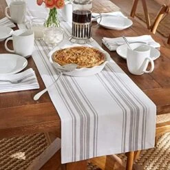 Use Living Homestead Stripe Napkins, Rustic 100% Cotton Napkins, 20 Inches By 20 Inches, Blue/White, Set Of 4 -Wilton Shop 51iWj4wBJ9L. AC