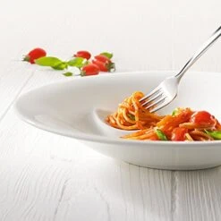 Pasta Passion Spaghetti Plate Set Of 2 By Villeroy & Boch - Premium Porcelain - Made In Germany - Dishwasher And Microwave Safe - 12 X 10.25 Inches -Wilton Shop 51idAF2NBdL