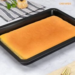 Rectangle Cake Pan, Nonstick 13-Inch Loaf Pan Deep Dish Bakeware, 9.3" X 13.3" X 1.6" -Wilton Shop 51ih8uQykjL
