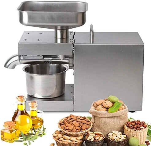 110V 600W Auto Oil Press Machine, Commercial Olive Extractor Expeller Stainless Steel Hot/Cold Oil Extractor For Peanut Nuts Walnut Seed Olive 9 110V 600W Auto Oil Press Machine, Commercial Olive Extractor Expeller Stainless Steel Hot/Cold Oil Extractor For Peanut Nuts Walnut Seed Olive - Image 7
