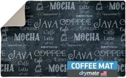 Coffee Maker Mat, (Coffee Station Bar Accessory) Protects Kitchen Countertops From Spills, Stains & Scratches - Absorbent/Waterproof/Machine Washable (USA Made) (12” X 20”) (Charcoal) 15 Coffee Maker Mat, (Coffee Station Bar Accessory) Protects Kitchen Countertops From Spills, Stains & Scratches - Absorbent/Waterproof/Machine Washable (USA Made) (12” X 20”) (Charcoal) -Wilton Shop 51jh xgbzaL. AC