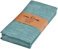 Dinner Napkins White Cloth Napkins Set Of 12 Dinner Napkins 20X20 In Cotton Dinner Napkins Everyday Use Oversized Cloth Napkins With Mitered Corners 1 In Hemmed Dinner Napkins -Wilton Shop 51jhrMDYf8L. AC