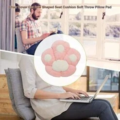 Cute Seat Cushion,Seat Pad,Cat Paw Cushion,Cat Paw Shape Lazy Sofa Office Chair Cushion, Kawaii Plush Floor Mat Seat Cushions For Dining Room Chairs (Pink, 24×28×3.9in) 15 Cute Seat Cushion,Seat Pad,Cat Paw Cushion,Cat Paw Shape Lazy Sofa Office Chair Cushion, Kawaii Plush Floor Mat Seat Cushions For Dining Room Chairs (Pink, 24×28×3.9in) -Wilton Shop 51jjC2Alo1L
