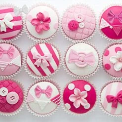 Rain (Set Of 2) Bowknot Fondant Molds,Polymer Clay Molds, Large & Small Ribbon Bow Tie Silicone Mold For Cupcake Toppers Gumpaste, Sugarcraft, Cake Decorating 13 Rain (Set Of 2) Bowknot Fondant Molds,Polymer Clay Molds, Large & Small Ribbon Bow Tie Silicone Mold For Cupcake Toppers Gumpaste, Sugarcraft, Cake Decorating -Wilton Shop 51jwQvK0OpL