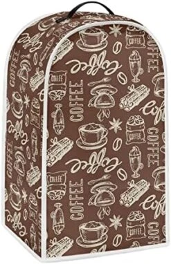 FUIBENG Colorful Daisy Flower Small Kitchen Appliance Covers For Stand Mixer Or Coffee Maker,Washable And Durable Blender Covers For Kitchen -Wilton Shop 51kElFmr9cL. AC