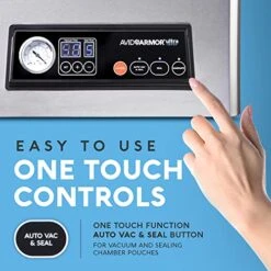 - Chamber Vacuum Sealer Machine USV32 Ultra Series, Vacuum Food Sealer For Wet Foods, Meat Sealers Vacuum Packing Machine, Compact Vacuum Chamber Sealer With 11.5 - Inch Vacuum Sealer Bar -Wilton Shop 51kYpjMiluL